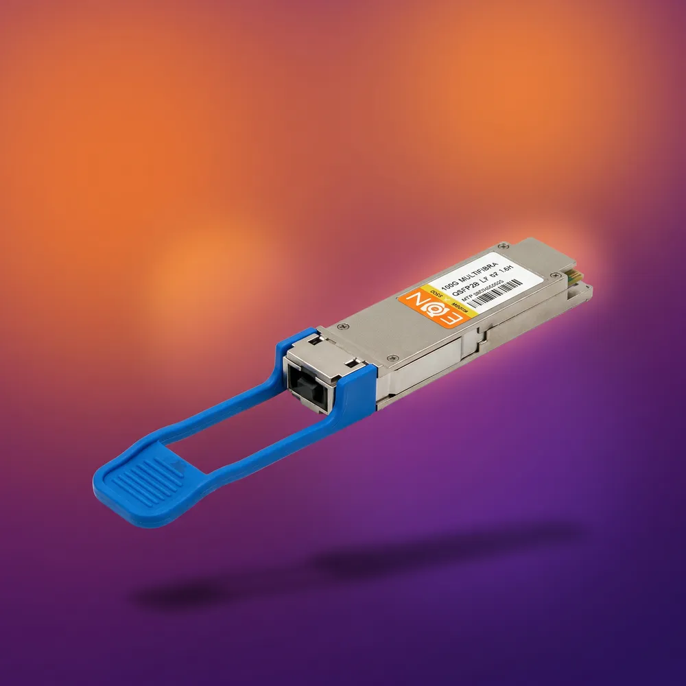 Transceptor Transceptor 100G QSFP28 Multifibra SR4 (MPO) de EON Technology